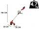 Einhell GE-LM 36 - Decespugliatore multifunzione a batteria - 18V - 2x 4Ah