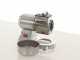 RGV Robusta Silver - Grattugia elettrica da tavolo in alluminio - 450W