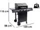 Char-Broil Performance Core B3 CART - Barbecue a gas