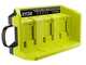 Ryobi RY36C3PA - Caricabatterie a 3 porte - 36V