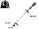 Makita UX01G - Decespugliatore multifunzione a batteria - 40V - 2.5Ah