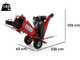 GeoTech Pro PCS 90 L - Biotrituratore a scoppio professionale - Motore Loncin G270F