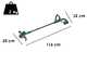 Bosch EasyGrassCut 18V/26 - Tagliabordi a batteria - 18V 2Ah
