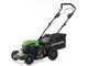 Greenworks GD48LM46SP - Tagliaerba a batteria 48V 4Ah - Taglio 46 cm