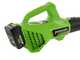 Greenworks G24ABO - Soffiatore a batteria assiale - SENZA BATTERIE E CARICABATTERIE
