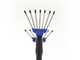 Paterlini V-UP - Abbacchiatore elettrico - 12V - Asta in alluminio fissa 225- 315 cm