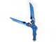 Paterlini B-Fly - Abbacchiatore elettrico - 12V - Asta in alluminio telescopica 206 - 296 cm