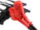 Aima Twist Furia-Evolution - Abbacchiatore a batteria 220-300 cm - Asta alluminio + prolunga