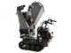 Wortex Tiger D420/120L - Biocippatore a scoppio con base cingolata - Motore Loncin D420
