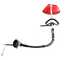 Blue Bird TJ 53 E - Scuotitore con gancio a scoppio cm 280 motore a zaino Kawasaki - Scuotiolive