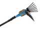 Lisam Oliwatt 2 - Abbacchiatore Elettrico a batteria - Con denti in Nylon  - 250-350 cm - Asta Telescopica