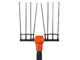 Jolly Italia V50X - Abbacchiatore elettrico a batteria - 36V -Asta telescopica 210-300 cm e prolunga Step-Up