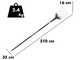 Zanon Murcielago R AL300 - Abbacchiatore a Litio - Asta telescopica 210 - 340cm - SENZA BATTERIA