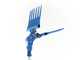 Paterlini B-Fly - Abbacchiatore elettrico - 12V - Asta in alluminio telescopica 206 - 296 cm
