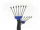 Paterlini V-UP - Abbacchiatore elettrico - 12V - Asta in alluminio telescopica 225 - 315 cm
