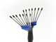 Paterlini V-UP - Abbacchiatore elettrico - 12V - Asta in alluminio telescopica 225 - 315 cm