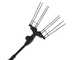 Lisam Thor - Abbacchiatore Elettrico a batteria - Con 8 denti in carbonio - 250-350 cm - Asta Telescopica