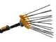 Lisam Swing - Abbacchiatore Elettrico a batteria - Con 8 + 8 denti in carbonio - 220-300 cm - Asta Telescopica