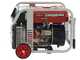 GeoTech Pro iGGP5000ES - Generatore di corrente inverter con avv. elettrico carrellato 4 kW - Continua 3.5 kW Monofase
