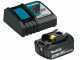 Makita DUX18 - Potatore a batteria multifunzione - 18V  3Ah