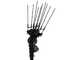 Aima TWIST 2.0 plus - Abbacchiatore elettrico a movimento orizzontale - Asta telescopica - 275 cm