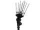 Aima TWIST 2.0 plus - Abbacchiatore elettrico a movimento orizzontale - Asta telescopica - 275 cm