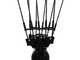 Aima TWIST 2.0 plus - Abbacchiatore elettrico a movimento orizzontale - Asta telescopica - 275 cm