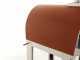 Fontana Margherita Rosso - Forno a legna da esterno con carrello