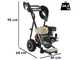 Idropulitrice a scoppio professionale BWD-K 11/200 - 200 bar - Motore Honda GX200