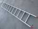 Facal Genia GS350, 11 gradini, 3.51 m - Scala in alluminio semplice singola - Altezza stimata operativa 4.45 m