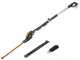 Worx WG908E - Potatore - Tagliasiepi su asta a batteria multifunzione - batteria 20V 2Ah