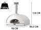 Fontana Mangiafuoco INOX - Forno a legna