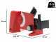 Graef SKS 100 TWIN Rossa - Affettatrice con lama da 170 mm
