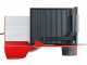 Graef SKS 100 TWIN Rossa - Affettatrice con lama da 170 mm