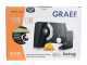 Graef SKS 100 TWIN Rossa - Affettatrice con lama da 170 mm