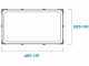 Intex Rectangular Frame 28274NP - 450x220x84 cm - Piscina + Pompa filtro