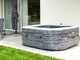 Intex Quadrata Greystone Deluxe 28450NP - 173x173x71 cm - Piscina idromassaggio spa