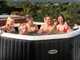 Intex Ottagonale Jet &amp; Bubble Deluxe 28462EX - &Oslash;218x71 cm - Piscina idromassaggio spa