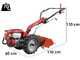 Barbieri Flex 2+2 - Motocoltivatore benzina - Honda GX270 - 8.4HP