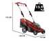 Einhell RASARRO 36/36 - Tagliaerba a batteria - 2x18V/3Ah - Taglio 36 cm