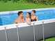 Bestway Power Steel 56671 - 488x244x122 cm - Piscina fuori terra