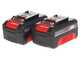 Einhell RASARRO 36/40 - Tagliaerba a batteria - 2x18V/4Ah - Taglio 40 cm