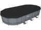 Bestway Power Steel 56710 - 549x274x122 cm - Piscina Ovale