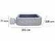 Bestway Lay-Z-Spa San Francisco HydroJet Pro 60161 - 230x230x71 cm - Piscina idromassaggio spa