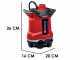 Einhell GE-DP 18/25 Li - Solo - Pompa a immersione acque scure - SENZA BATTERIA E CARICABATTERIA