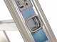 S.T.P. Olivia Pioli A02A300, 9 gradini, 2.85 m - Scala in alluminio semplice singola - Altezza stimata operativa 3.85 m