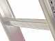 S.T.P. Olivia Pioli A02A500, 16 gradini, 4.85 m - Scala in alluminio semplice singola - Altezza stimata operativa 5.85 m