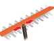 Worx Nitro WG286E - Tagliasiepi a batteria 2x20V/2Ah - Lama da 60 cm