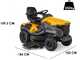 Stiga Tornado 9121 W - Trattorino tosaerba - Motore Stiga ST 650
