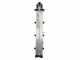 S.T.P. Universale A20UNINB, 2x8 gradini, 4.28 m - Scala in alluminio telescopica - Altezza stimata operativa 5.28 m